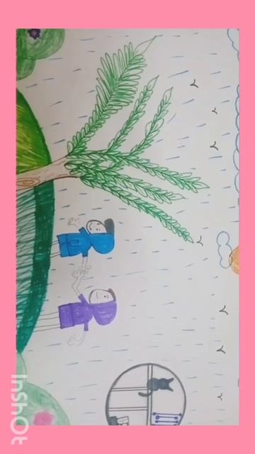 rainny season drawing #shorts #drawing #rainny #season #sai ram learning #rainny season drawing смотреть онлайн