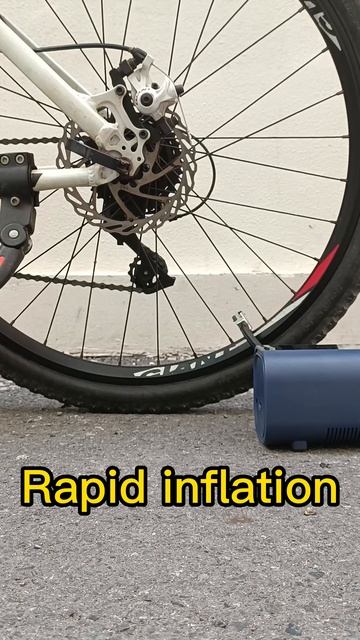 YANTU Not Afraid of Bike Air Leakage! Set the Powerful Inflation Pump for One Click Inflation смотреть онлайн