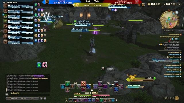 FFXIV PVP Onshal Hakair When The Team Rally For Victory смотреть онлайн