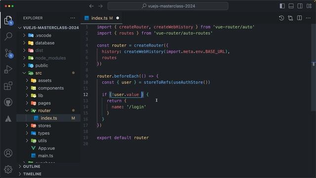 85 Protect Routes with Navigation Guards смотреть онлайн