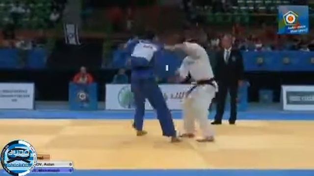 European Judo Championships Juniors Sarajevo 2013 Semifinal -81kg LAPPINAGOV (RUS) - MEHDIYEV (AZE) смотреть онлайн