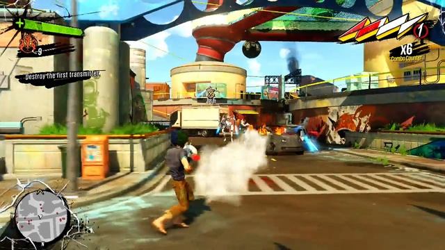Sunset Overdrive Walkthrough - Part 7 - That Balloon - Xbox One смотреть онлайн