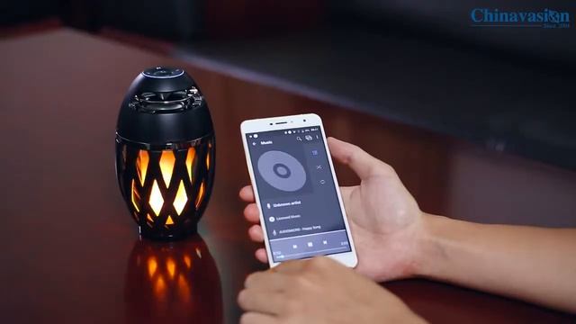 Tuzech Indian Plug Fire Led Flame Bluetooth Speaker - Buy Now смотреть онлайн