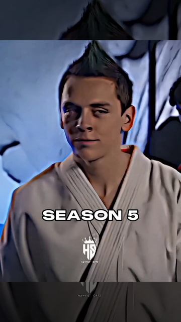 Hawks Hair in Cobra Kai Season 6 #shorts #cobrakai #edit смотреть онлайн