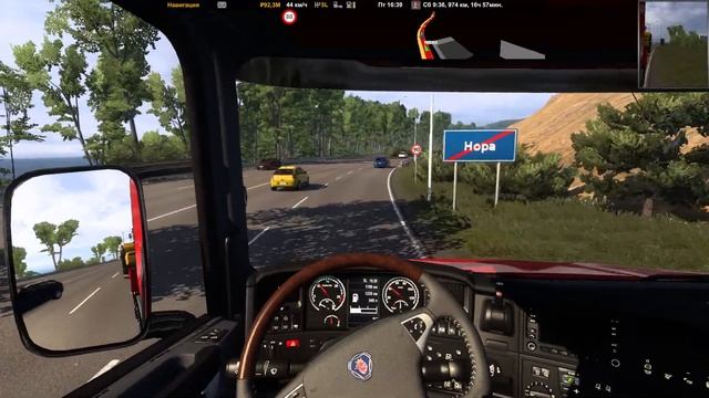 956.4 / ETS 2 V1.49 / Русская сборка / Scania T Mod / Я в Грузии. смотреть онлайн