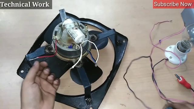 Exhaust Fan 3-Wire Motor Connection || 3 Wire Motor Connection with Capacitor смотреть онлайн