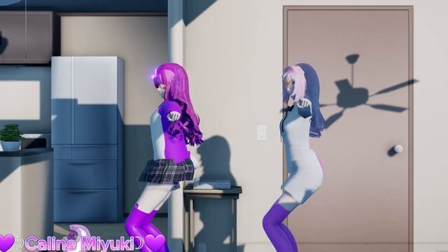 【MMD x Sun & Moon Sisters】 Running Man Challenge (My Boo - Ghost Town DJs)【😹☀️HBD Big Sis XD☀️😹】 смотреть онлайн