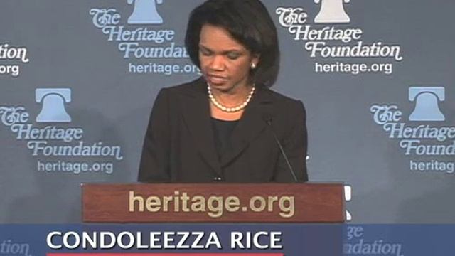 Condoleezza Rice on State Sponsors of Terrorism смотреть онлайн