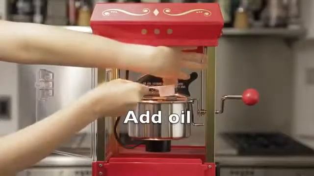 Nostalgia KPM508 Vintage 2 5 Ounce Kettle Popcorn смотреть онлайн