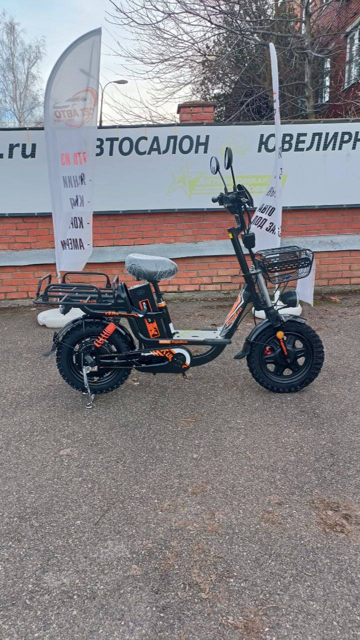 Элeктpовeлоcипeд Кugоо Кirin V3 Prо Plus мoнстр