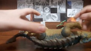 Обзор на игрушку анкилозавр бампи компании mattel