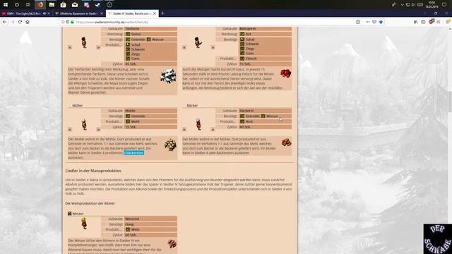 Siedler IV HC I Grundlagen #2 I Produktionszeiten von Nahrung und Waffen смотреть онлайн