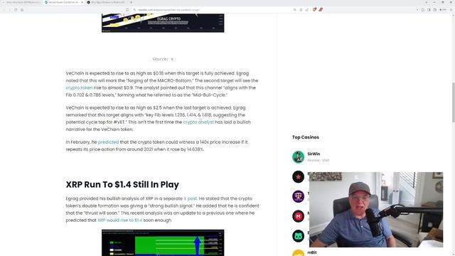 XRP Calm Before The Storm...XRP May Be In For Parabolic Surge! смотреть онлайн
