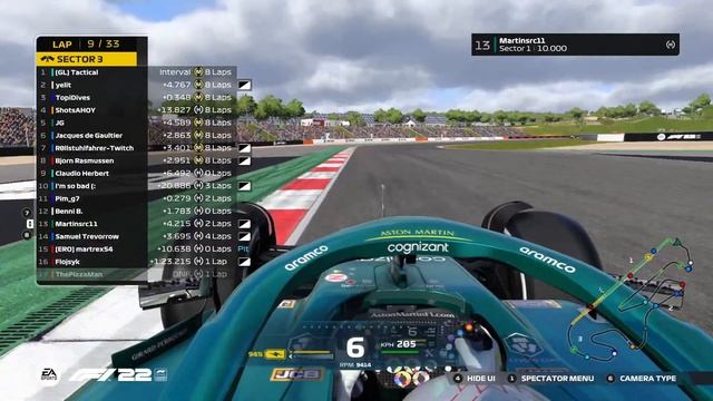 F1 22 - ERO PC F3/F4 - S8 R0 - PORTUGUESE GP смотреть онлайн