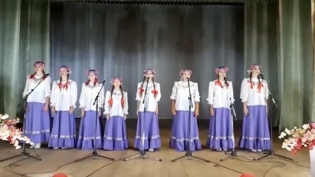 Образцовый вокальный ансамбль "Глафирянка" - Иди и буди, Щербиновский район смотреть онлайн