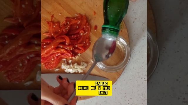 🥰Лучшая Закуска/#shorts Italian roasted red pepper/ Новогодние рецепты/ Salad with avocado смотреть онлайн