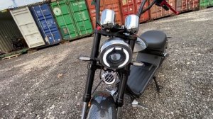 #Электроскутер #Чоппер 4000W 60V33Ah⚡️Валит до 70 км/ч. Запас до 50 км. Гидр.диск.тормоза.