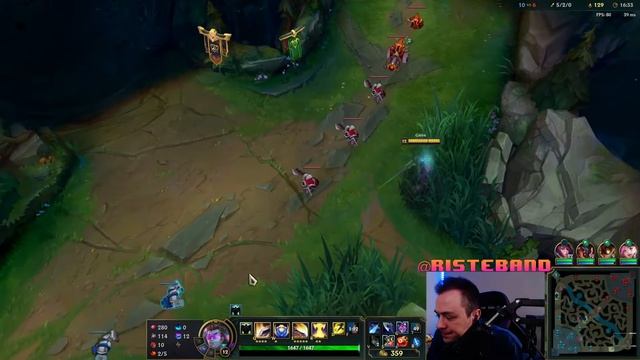 RISTE Garen - Garen vs Qiyana Mid - Garen Gameplay смотреть онлайн