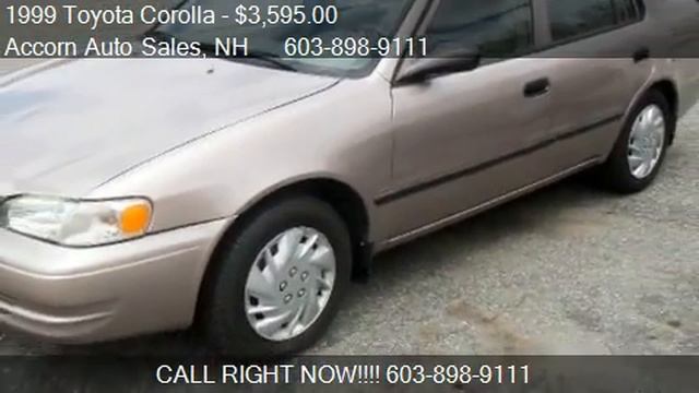 1999 Toyota Corolla CE 4dr Sedan for sale in Salem, NH 03079 смотреть онлайн
