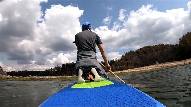 [4SUP.CZ] NSP O2 Race 12'6 nafukovací paddleboard na přehradě Seč смотреть онлайн
