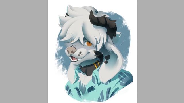 SAI + PHOTOSHOP SPEEDPAINT! Dakota (Furry OC Commission) смотреть онлайн
