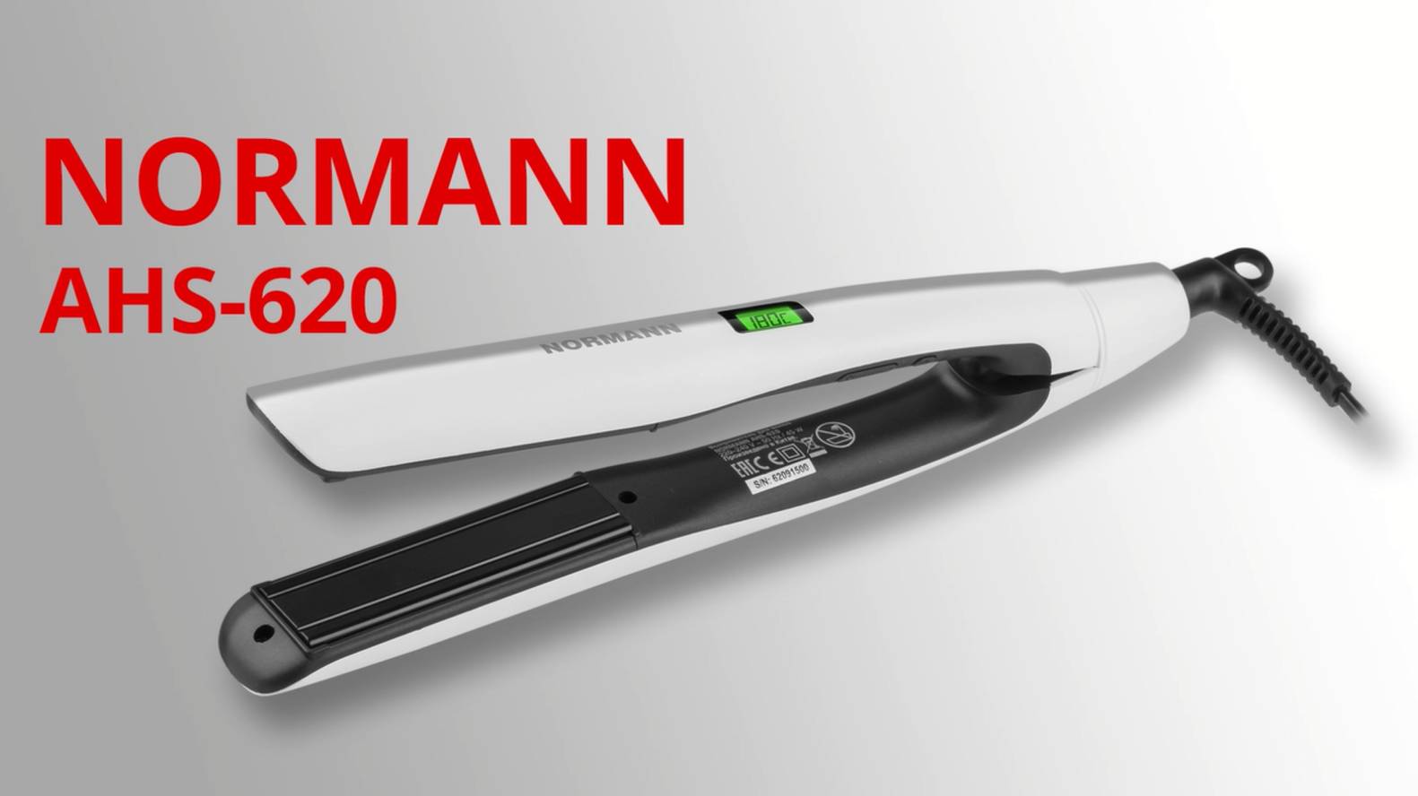 NORMANN AHS-620 Выпрямитель для волос смотреть онлайн