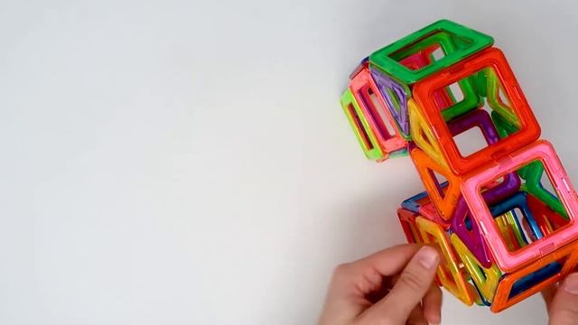 43. Giraffe | How to Make a Model Giraffe with Magnetic Blocks | Magnetic Tiles Building Tutorial смотреть онлайн