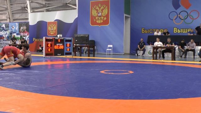 Элесханов Джабраил (РСО-Алания) - Везерханов Ислам (Чечня) смотреть онлайн