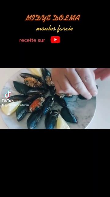 MİDYE DOLMA (MOULES farcies à la façon turque) 🦪🦪🦪 смотреть онлайн