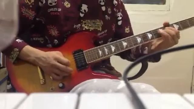 X japan tears guitar hide solo cover смотреть онлайн