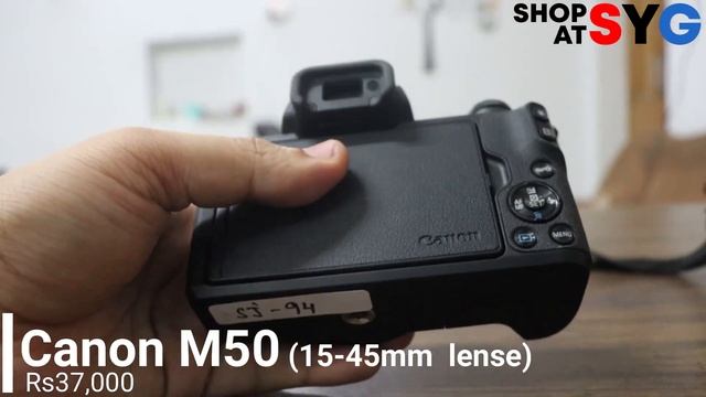 10 next to new condition cameras for sale!! Starting price only 26000rs смотреть онлайн