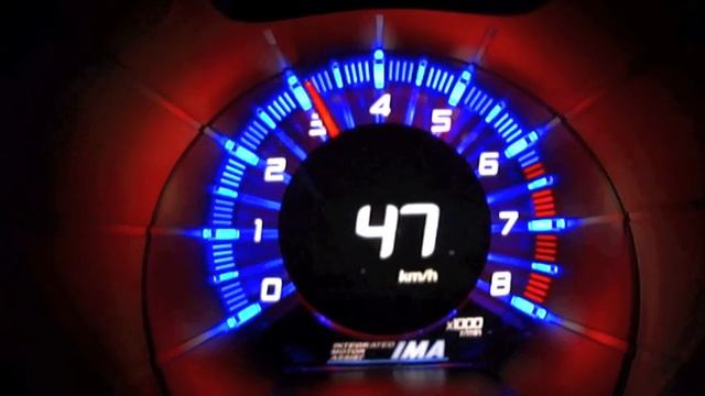 Honda CRZ Uphill Acceleration [HD]