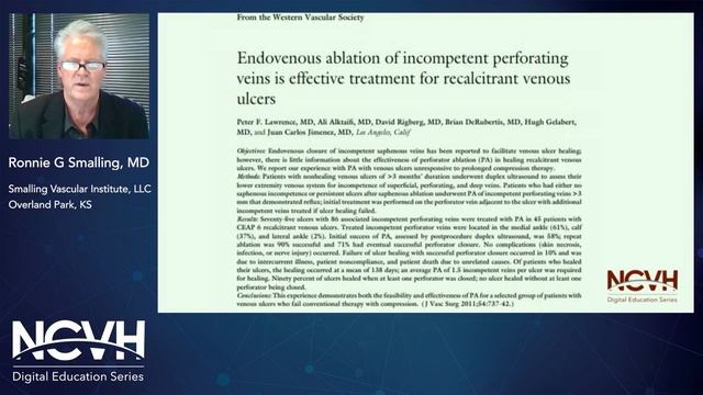 Dr. Ronnie Smalling, Recap of the Year's Best Venous Trials смотреть онлайн