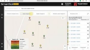 Агросервис SmartSoil. Картирование уплотнений (твёрдости) почвы полей. Интеграция ТИМФОРС.
