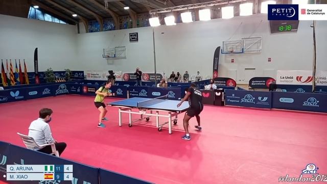 Aruna Quadri vs Maria Xiao | 2021 International Ciutat de Barcelona смотреть онлайн