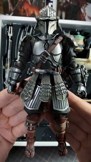 RONIN MANDALORIAN (BESKAR ARMOR) & GROGU Unboxing - [STAR WARS MOVIE REALIZATION - Bandai] #shorts смотреть онлайн