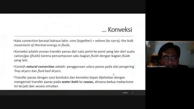 Rekaman Kuliah TSF1 Transfer Panas dan Pengeringan dalam Pembuatan Sediaan Farmasi смотреть онлайн