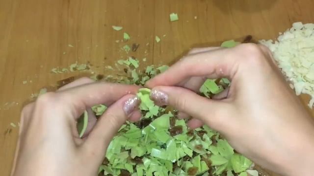 Soap crunching ASMR Recycling soap АСМР мыльная стружка, делаю залипушки БЕЗ ШЁПОТА смотреть онлайн