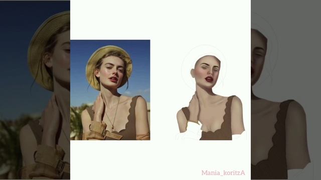Рисую девушку ibis Paint x . Art смотреть онлайн