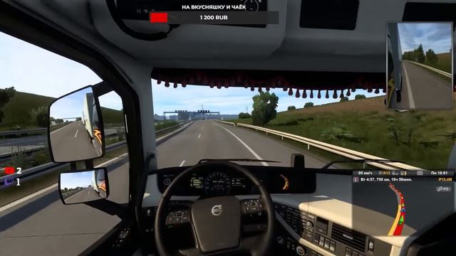 ДАЛЬНОБОЙ, ГРУЗИКИ НАШЕ ВСЁ... ETS2 TMP смотреть онлайн