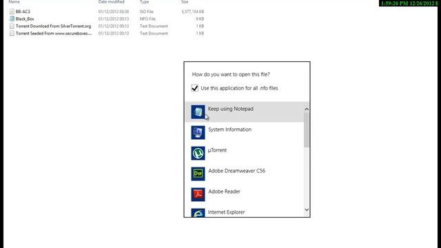 How To Open .nfo Extension File смотреть онлайн