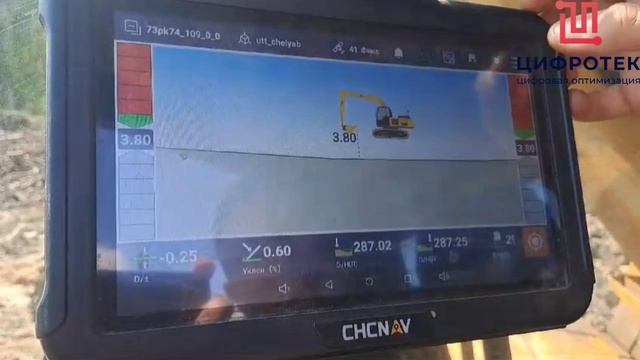 Обзор 3D системы на экскаваторе ТХ63.