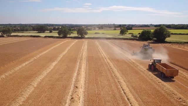 Claas Lexion 570+ Combine Harvester смотреть онлайн