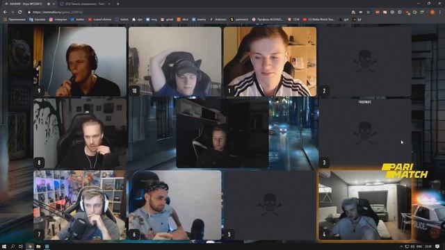 ЭТО ПРОСТО ОР! АЛОХА ИГРАЕТ В МАФИЮ СО СТРИМЕРАМИ! 89SQUAD смотреть онлайн