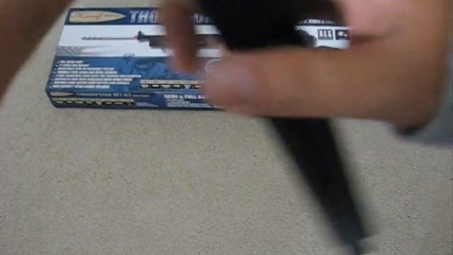 Airsoft Cybergun Thompson M1A1 Airsoft ROF/FPS test смотреть онлайн