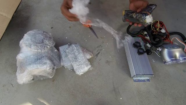 Powerful Electric bike kit Unboxing ( 750 w BLDC motor ) смотреть онлайн