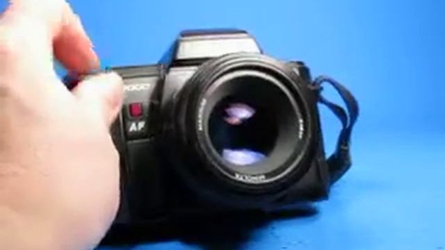 Testing a Minolta Maxxum 7000 camera смотреть онлайн