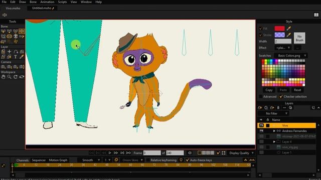 Vivo Rig Animation demo | Moho 13.5 смотреть онлайн