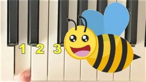 КАК играть 🐝🎹  ПЧЕЛОВОД (3 способа) на пианино