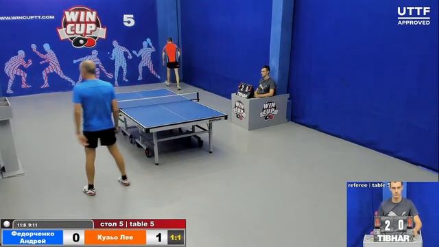 12:30 Федорченко Андрей 2-3 Кузьо Лев cтол 5 ЮГ-2 03.09.21 смотреть онлайн